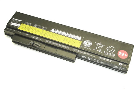 Аккумулятор (батарея) для ноутбука Lenovo ThinkPad X220 (0A36280 29+) 5600mAh, 11.1V, черная (оригинал)