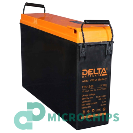 Аккумулятор Delta FTS 12-50 (AGM, 50Ah)