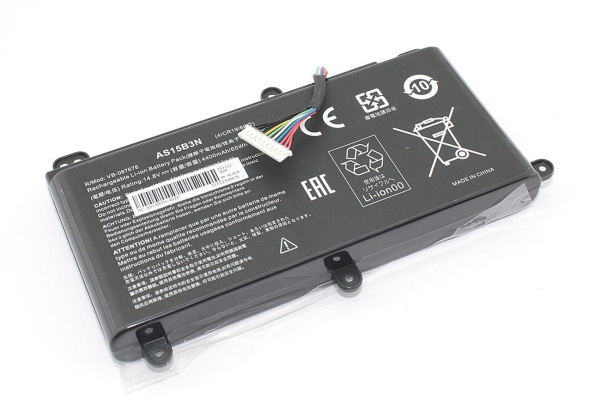Аккумулятор (батарея) AS15B3N для ноутбука Acer Predator 17 G9-791, 14.8V, 4400mAh (OEM)