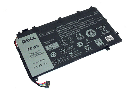 Аккумулятор (батарея) 271J9 для ноутбука Dell Latitude 13 7000 11.1B, 2700mA, 30Vтч (оригинал)