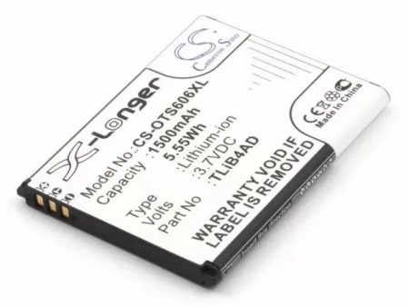 Аккумулятор CS-OTS606XL для Alcatel One Touch 5040X, 3.7В, 1500мАч