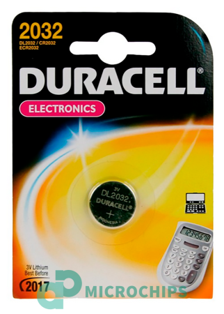 Купить Батарейка Duracell CR2032 1BP Батарейка Duracell CR2032 1BP