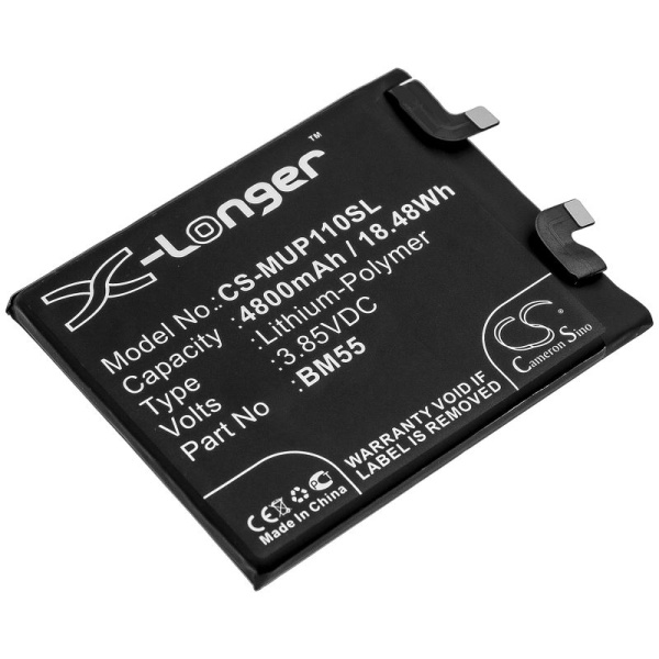 Купить Аккумулятор для Xiaomi Mi 11 Pro, Mi 11 Ultra (BM55) 4800mAh Аккумулятор для Xiaomi Mi 11 Pro, Mi 11 Ultra (BM55) 4800mAh