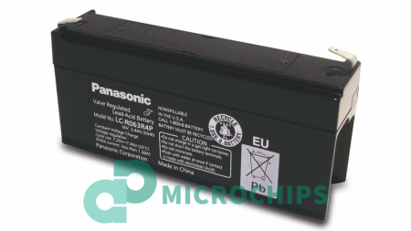 Аккумулятор Panasonic LC-R063R4P (AGM, 3.4Ah)