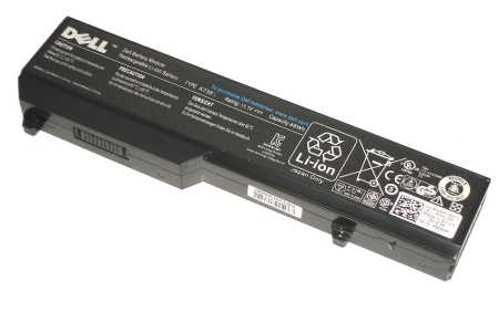 Аккумулятор (батарея) для ноутбука Dell Vostro 1310, 1320 (K738H), 5040mAh, 11.1V (оригинал)