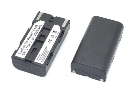 Аккумулятор SB-L160 для видеокамеры Samsung SC-L, 7.2В, 2000мАч