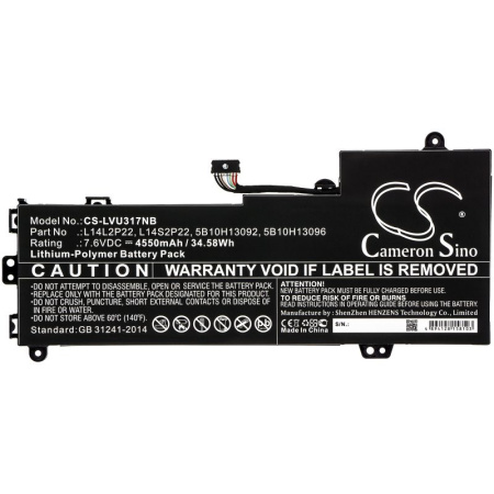 Аккумулятор для Lenovo E31-80, U31-70, U41-70 (L14S2P22) 4550mah