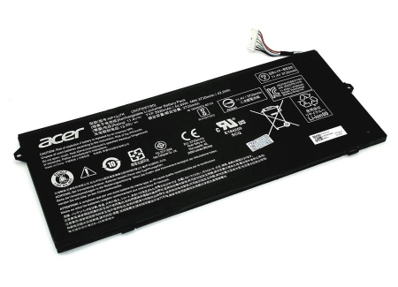 Аккумулятор (батарея) AP13J7K для ноутбука Acer ChromeBook C740, 11.4B, 3920mAh, черный (оригинал)