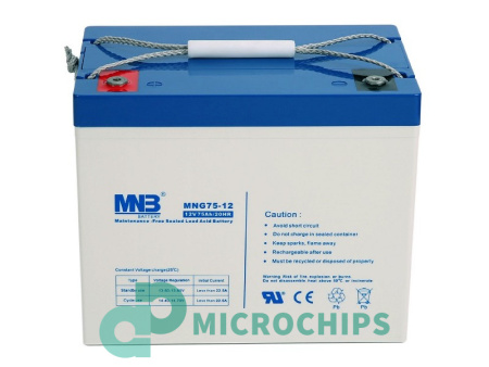 Аккумулятор MNB MNG 75-12 для ИБП (GEL, 75Ah)