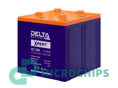 Купить Аккумулятор Delta XPERT STC 1500 (AGM, 1500Ah) Аккумулятор Delta XPERT STC 1500 (AGM, 1500Ah)