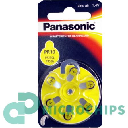 Купить Батарейка Panasonic PR536 (ZA10) 6BP Батарейка Panasonic PR536 (ZA10) 6BP