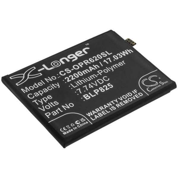 Аккумулятор для OPPO Reno6 Pro, Reno5 Pro+ (BLP825) 2200mah