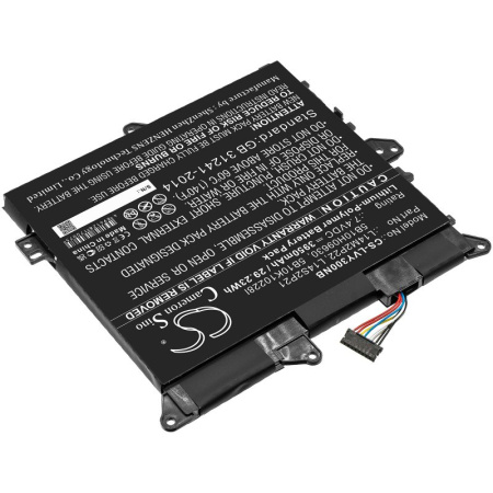 Аккумулятор для ноутбуков Lenovo Yoga 300-11IBR, Flex 3-1120 80LX, IdeaPad 300S-11IBR серии (L14M2P22) 3950mah