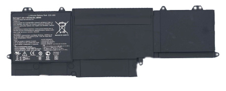 Аккумулятор (батарея) C23-UX32 для ноутбука Asus UX32A, UX32VD ZenBook 6486mAh, 7.4V (оригинал)