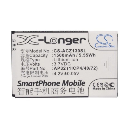 Аккумулятор для Acer Liquid Z3 1500mAh