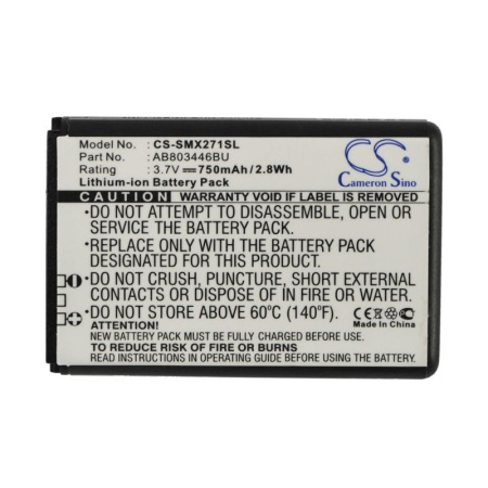 Купить Аккумулятор для Samsung xCover 271 (AB803446BU) 750mah Аккумулятор для Samsung xCover 271 (AB803446BU) 750mah