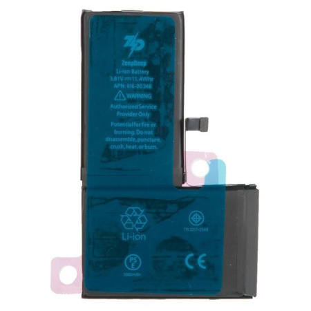 Аккумулятор ZeepDeep для Apple iPhone X, 3000мАч