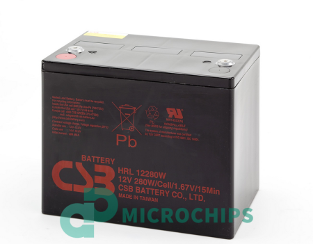 Аккумулятор CSB HRL12280W (AGM, 72Ah)