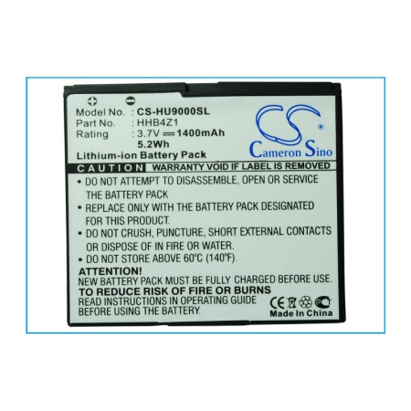 Аккумулятор для Huawei Ideos X6 U9000 (HHB4Z1) 1400mah