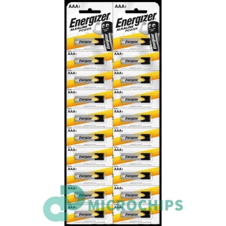 Батарейка Energizer Alkaline Power LR03/AAA 20BP