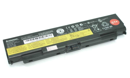 Аккумулятор (батарея) для ноутбука Lenovo T440p (45N1160 57+) 10.8V, 5270mAh, 48Vтч (оригинал)