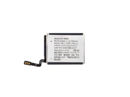 Купить Аккумулятор для Apple Watch 5 A2277 (40мм) (VIXION) Аккумулятор для Apple Watch 5 A2277 (40мм) (VIXION)