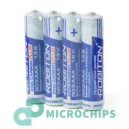 Батарейка Robiton PLUS R03/AAA 4S