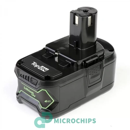 Аккумулятор TopON TOP-PTGD-RY-18-4.0 (Li-ion, 4000mAh, 18V)