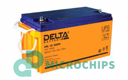 Аккумулятор Delta HRL 12-560W (AGM, 120Ah)