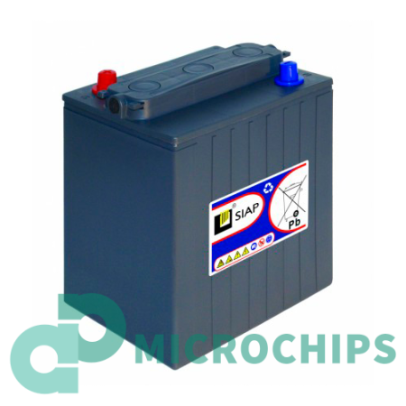 Тяговый аккумулятор Siap 6 GEL 175 (GEL, 175Ah, 6V)