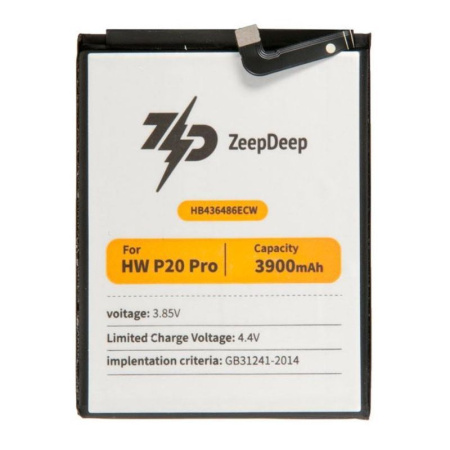 аккумулятор ZeepDeep ASIA (HB436486ECW) для Huawei P20 Pro/Mate 20/Honor View 20/Honor 20 Pro