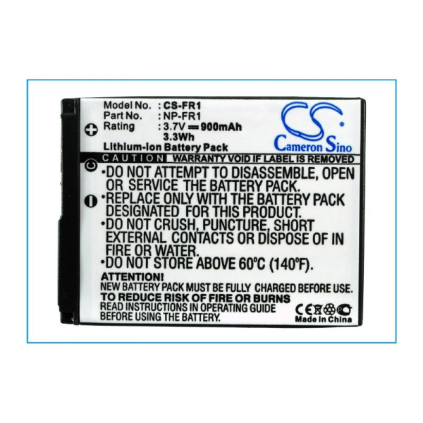 Аккумулятор для Sony Cyber-shot DSC-P200, Cyber-shot DSC-F88 (NP-FR1) 900mah