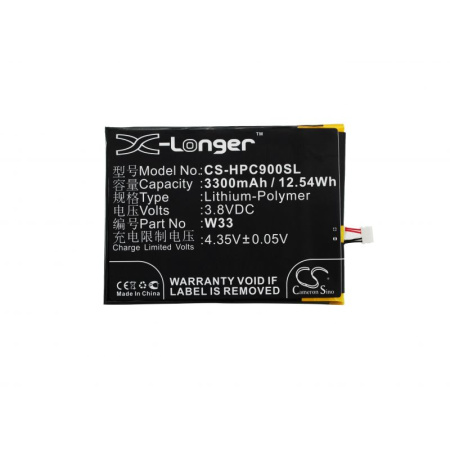 Аккумулятор для HonPhone W33, Z9 2900mah