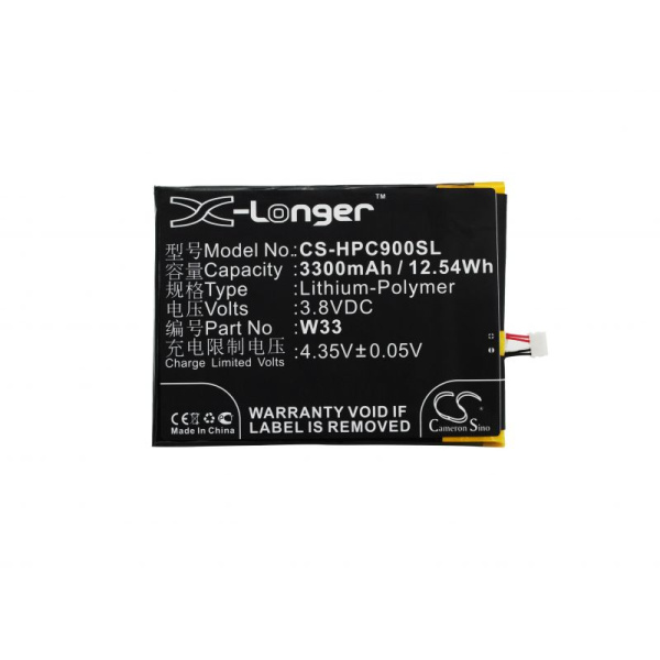 Аккумулятор для HonPhone W33, Z9 2900mah