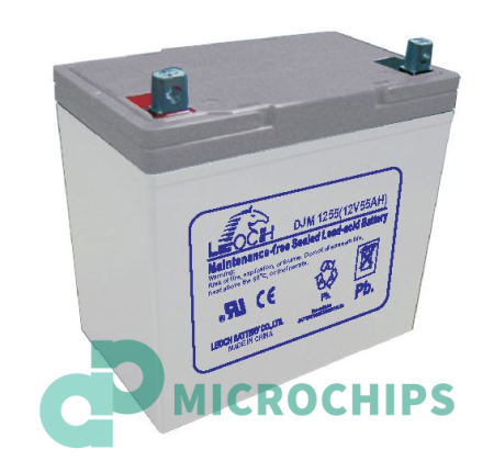 Аккумулятор Leoch DJM 1255 (AGM, 55Ah)