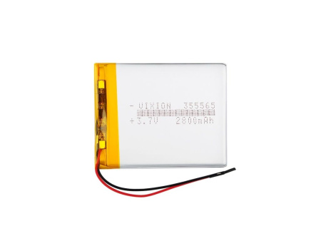 Аккумулятор Vixion 355565 (Li-Pol, 2800mAh, 3.7V)