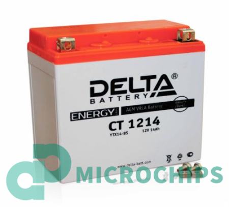 Аккумулятор Delta CT 1214 (AGM, 14Ah)