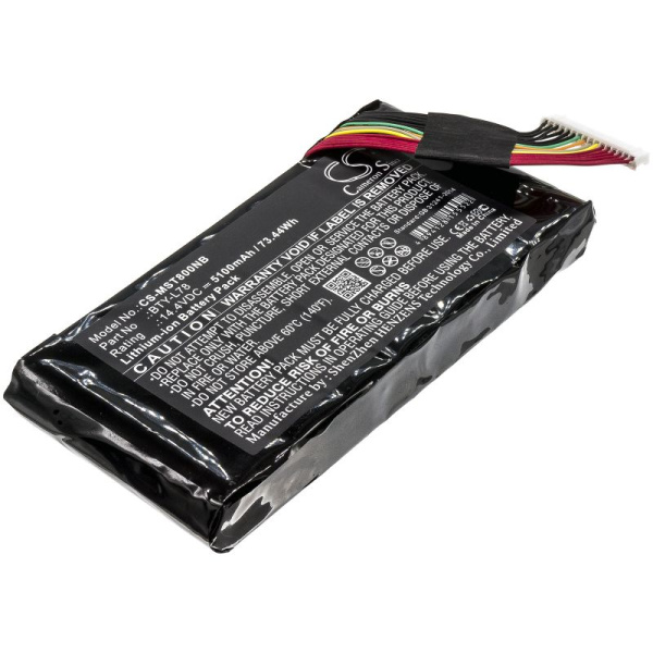Аккумулятор для MSI GT62VR, GT73VR, GT80, GT83, HIPAA F22 (BTY-L78) 5100mAh