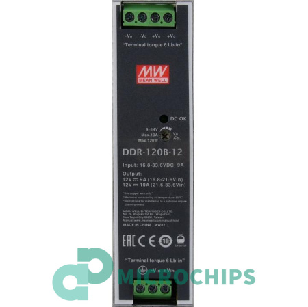 DC-DC преобразователь Mean Well DDR-120B-12