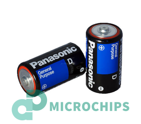 Батарейка Panasonic General Purpose R20UP 2S