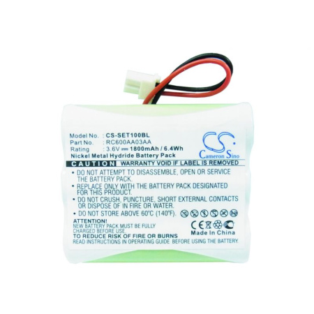 Купить Аккумулятор для Sagem CDK P2000 (RC600AA03AA) 1800mAh Аккумулятор для Sagem CDK P2000 (RC600AA03AA) 1800mAh