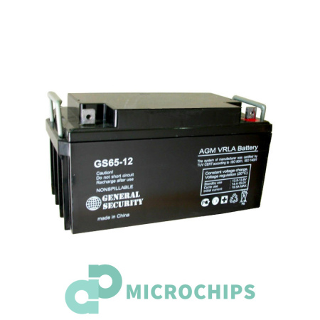 Купить Аккумулятор General Security GS 65-12 (AGM, 65Ah) Аккумулятор General Security GS 65-12 (AGM, 65Ah)