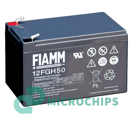 Аккумулятор Fiamm 12FGH50 (AGM, 12Ah)