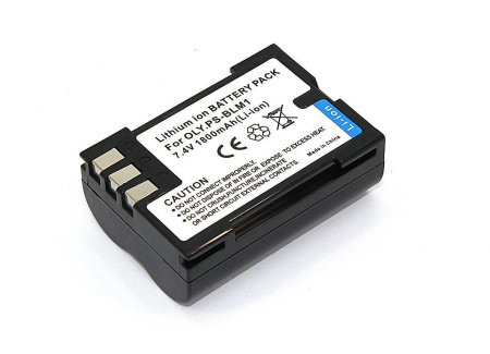 Аккумулятор PS-BLM1 для фотоаппарата Olympus C-5060, 7.4В, 1800мАч