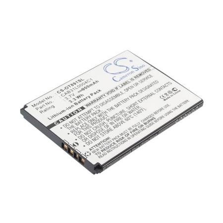 Аккумулятор для Alcatel One Touch 891, 2000X, 3041D, Мегафон TP-DS1 900mah