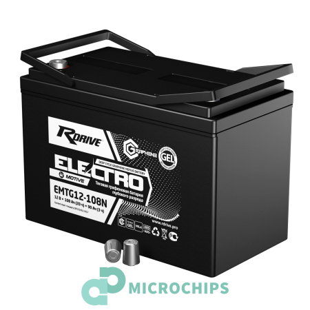Купить Тяговый аккумулятор RDrive Electro Motive EMTG12-108N (GEL, 108Ah, 12V) Тяговый аккумулятор RDrive Electro Motive EMTG12-108N (GEL, 108Ah, 12V)