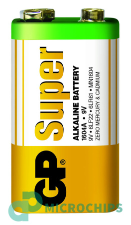 Батарейка GP Super 6LR61 9V 1S