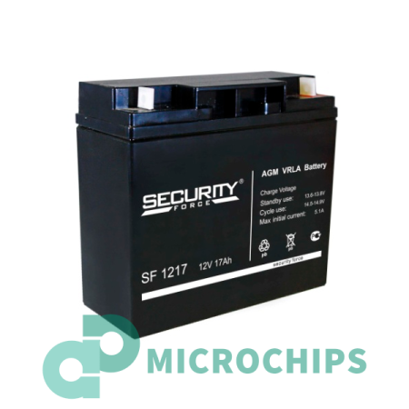 Аккумулятор Security Force SF 1217 (AGM, 17Ah)