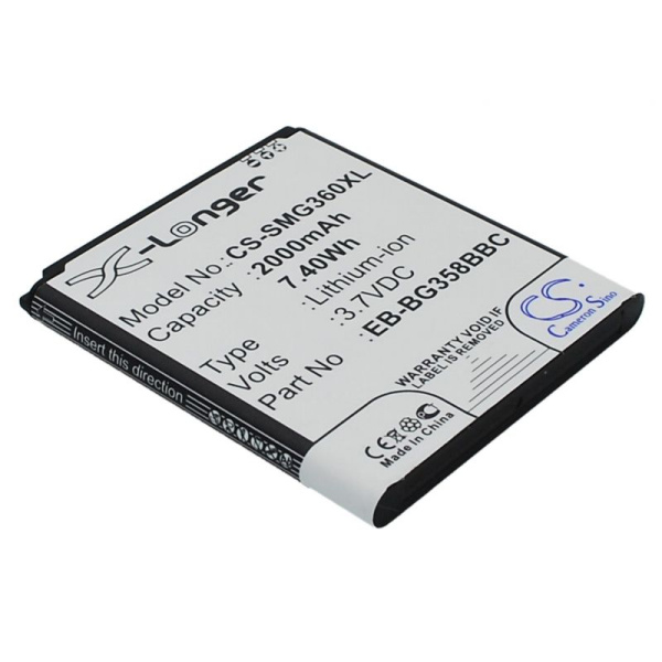 Купить Аккумулятор для Samsung Galaxy Core Lite 4G (EB-BG358BBC) 2000mAh Аккумулятор для Samsung Galaxy Core Lite 4G (EB-BG358BBC) 2000mAh