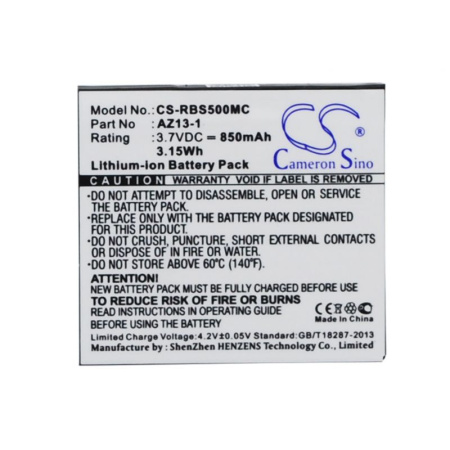 Аккумулятор для Xiaomi YI Action Camera 850mah